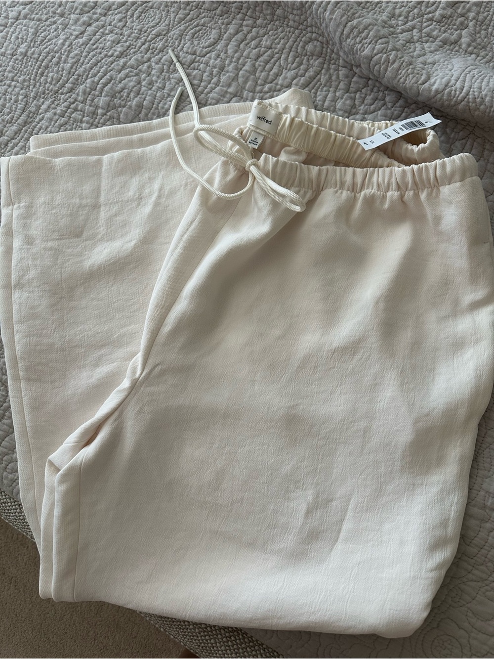 Wilfred wide leg creppette pants